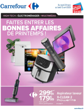  Catalogue FAITES ENTRER LES BONNES AFFAIRES DE PRINTEMPS ! des dernières annonces