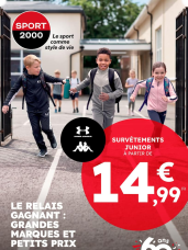 Catalogue LE RELAIS GAGNANT : GRANDES MARQUES ET PETITS PRIX des dernières annonces