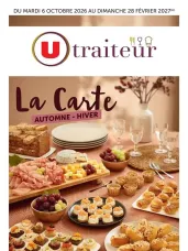  Catalogue U traiteur des dernières annonces