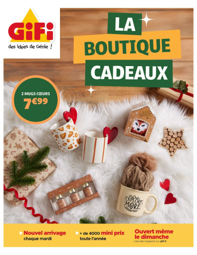 LA BOUTIQUE CADEAUX des dernières annonces