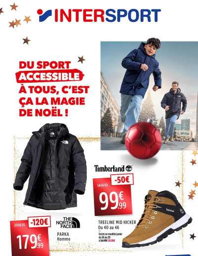  Catalogue DU SPORT ACCESSIBLE À TOUS, C'EST ÇA LA MAGIE DE NOËL ! des dernières annonces