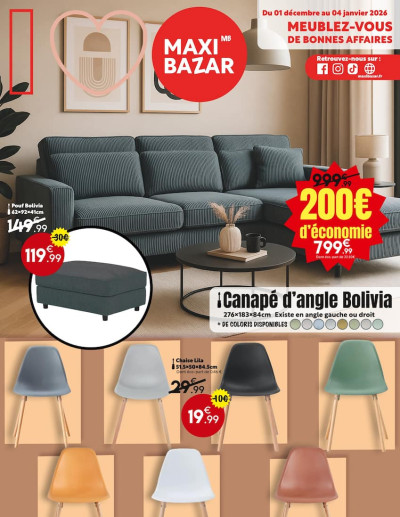 Meublez-vous de bonnes affaires des dernières annonces