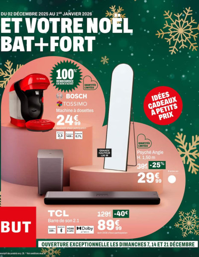 ET VOTRE NOËL BAT+FORT des dernières annonces