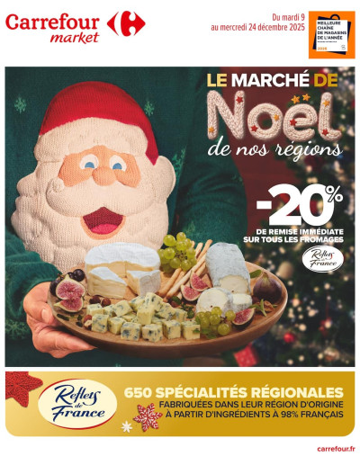 LE MARCHÉ DE Noël de nos régions des dernières annonces