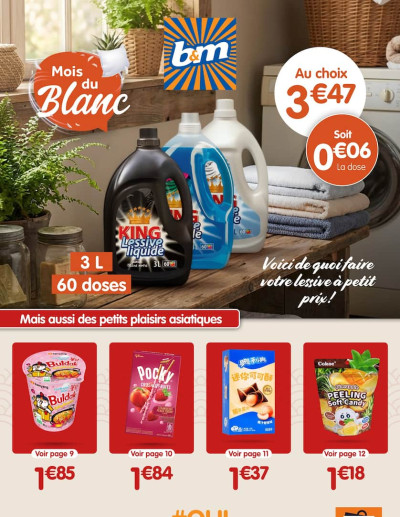 Mois du Blanc des dernières annonces