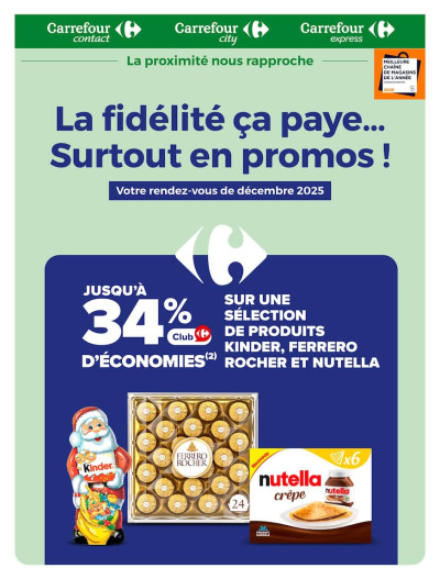  Catalogue La fidélité ça paye… Surtout en promos ! des dernières annonces