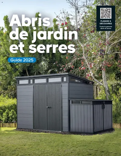  Catalogue Abri de jardin et serres de la boutique Castorama valable du 26/02/2025 des dernières annonces