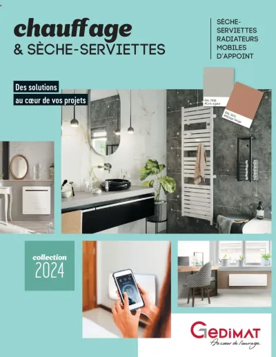 Chauff age & séche-serviettes de la boutique Gedimat valable du 30/06/2025 des dernières annonces