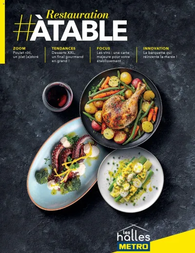#Restauration a table de la boutique METRO valable du 02/03/2025 des dernières annonces