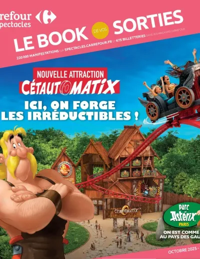 Le book de vos sorties de la boutique Carrefour valable du 01/10/2025 des dernières annonces