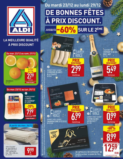 DE BONNES FÊTES À PRIX DISCOUNT. des dernières annonces