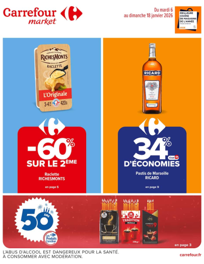 Carrefour market des dernières annonces