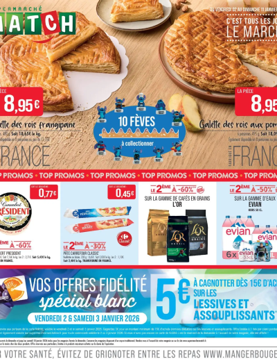 C'est tous les jours le marché | Meaux de la boutique Match Supermarché valable du 02/01/2026 des dernières annonces