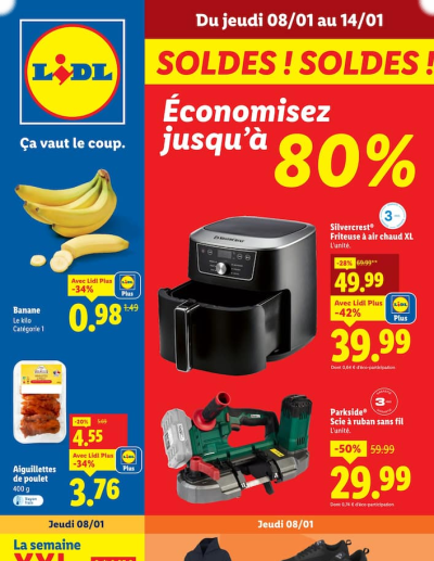 SOLDES ! SOLDES ! Économisez jusqu'à 80 % des dernières annonces