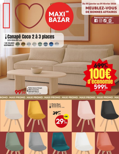 Meublez-vous de bonnes affaires