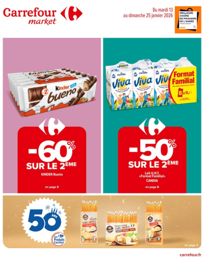 Carrefour market des dernières annonces