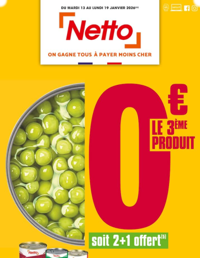 Netto des dernières annonces