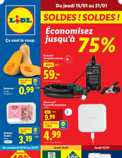 SOLDES ! SOLDES ! Économisez jusqu'à 75 % des dernières annonces
