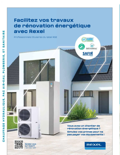 Chauffage Hydraulique, PAC Air-Eau, Plomberie et Sanitaire de la boutique Rexel valable du 01/12/2025 des dernières annonces