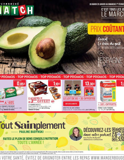 C'est tous les jours le marché | Meaux de la boutique Match Supermarché valable du 20/01/2026 des dernières annonces