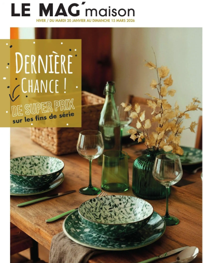 Guide collection veralec hiver 2026 de la boutique E.Leclerc valable du 20/01/2026 des dernières annonces