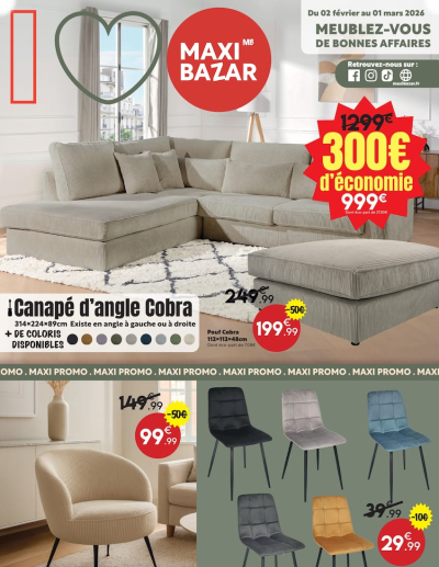 Meublez-vous de bonnes affaires