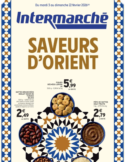 Saveurs d'Orient de la boutique Intermarché valable du 03/02/2026 des dernières annonces