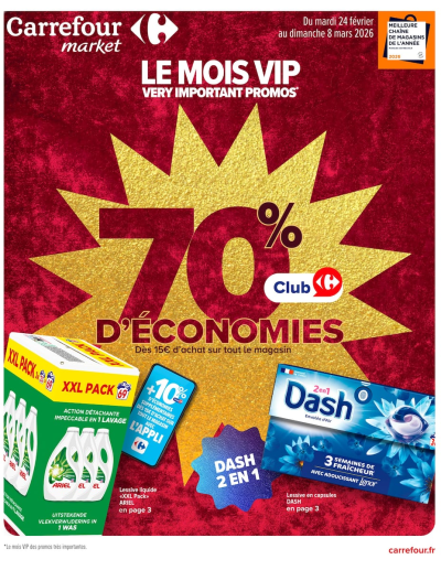 LE MOIS VIP VERY IMPORTANT PROMOS*