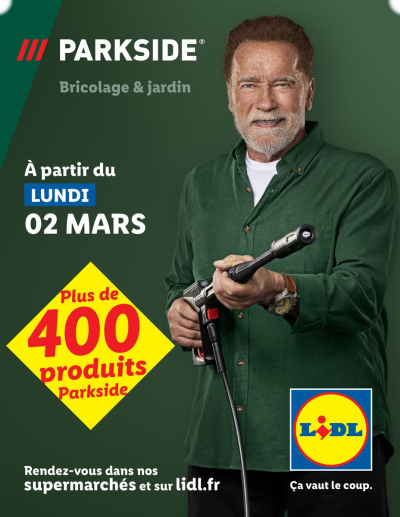 Plus de 400 produits Parkside