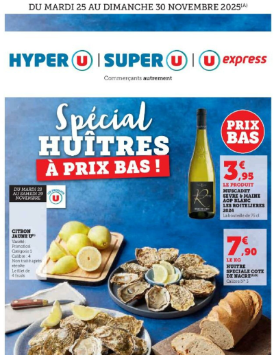 Hyper U des dernières annonces