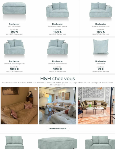 H&H des dernières annonces