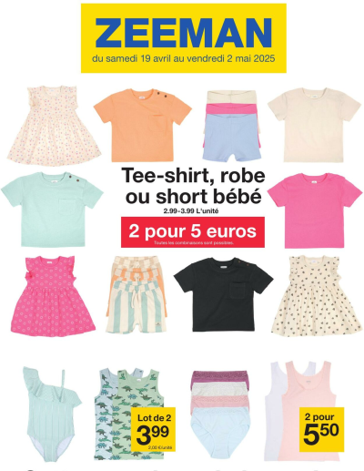 Zeeman des dernières annonces