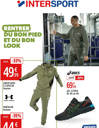 Intersport des dernières annonces