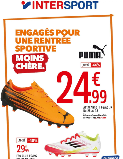 Intersport des dernières annonces