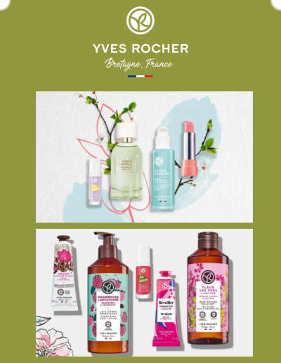 Yves Rocher des dernières annonces