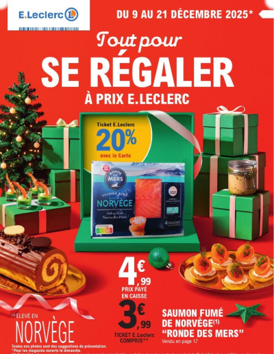 E. Leclerc des dernières annonces