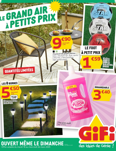 GIFI des dernières annonces