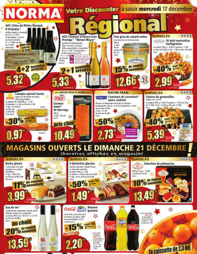 Norma des dernières annonces