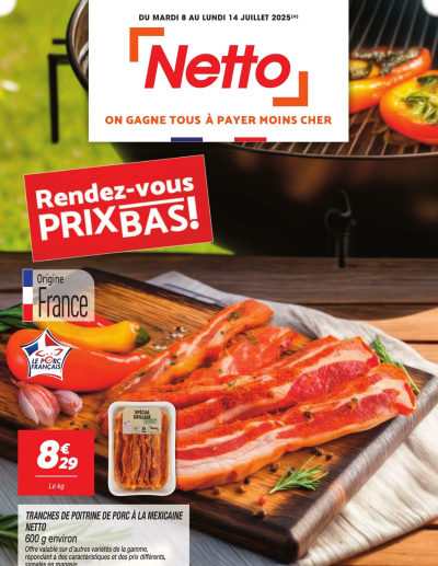 Netto des dernières annonces