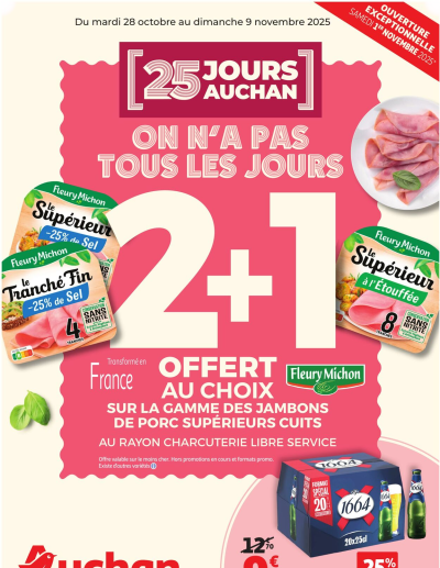 Auchan des dernières annonces