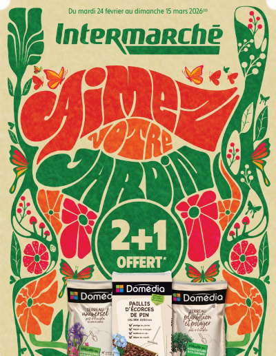 Jardin mars de la boutique Intermarché valable du 24/02/2026 des dernières annonces