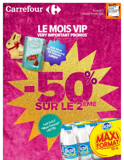 LE MOIS VIP, VERY IMPORTANT PROMOS*