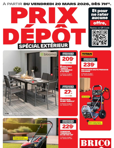 PRIX DÉPÔT SPÉCIAL EXTÉRIEUR