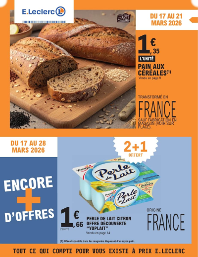 TOUT CE QUI COMPTE POUR VOUS EXISTE À PRIX E.LECLERC