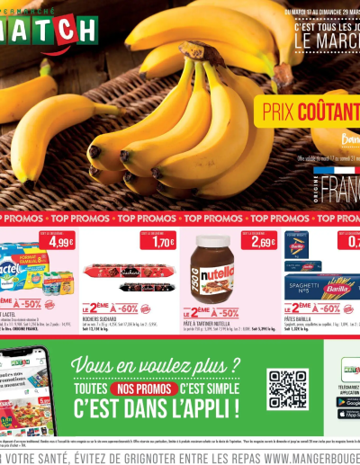 Match Supermarché - C'est tout les jours le marché | Villerupt de la boutique Match Supermarché valable du 16/03/2026 des dernières annonces