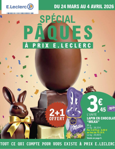 SPÉCIAL PÂQUES À PRIX E.LECLERC