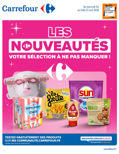 LES NOUVEAUTÉS, VOTRE SÉLECTION À NE PAS MANQUER !