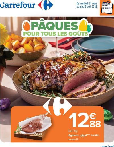 Carrefour Paques festif de la boutique Carrefour valable du 27/03/2026 des dernières annonces