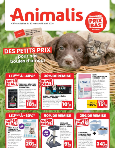 DES PETITS PRIX pour nos boules d'amour