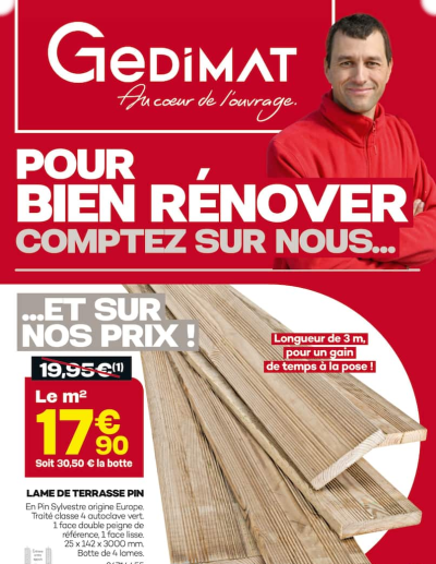 POUR BIEN RÉNOVER COMPTEZ SUR NOUS...